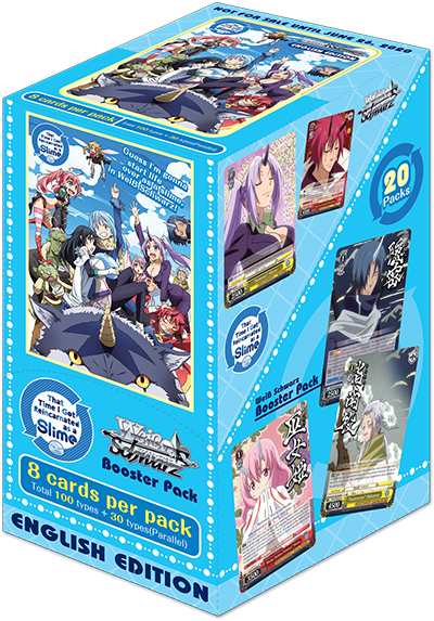Weiss Schwarz - WS-BT - That Time I Got Reincarnated as a Slime Booster Pack (ENG) - Good Games
