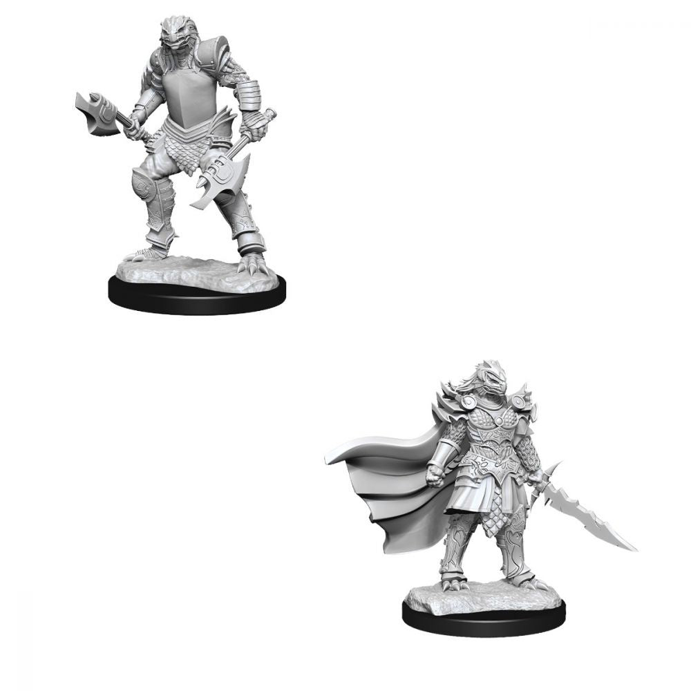 Dungeons & Dragons - Nolzurs Marvelous Unpainted Miniatures Dragonborn Fighter Female - Good Games