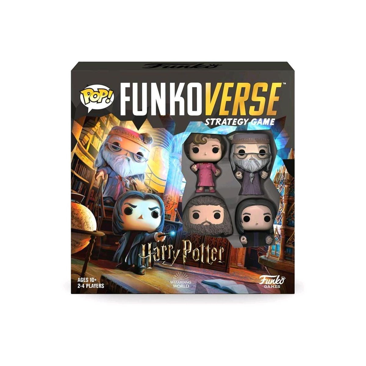 Funkoverse - Harry Potter 102 4 -Pack Expandalone Strategy Board Game - Good Games