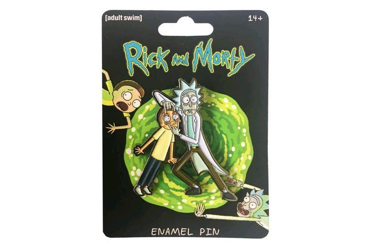 Rick and Morty - Rick and Morty Enamel Pin