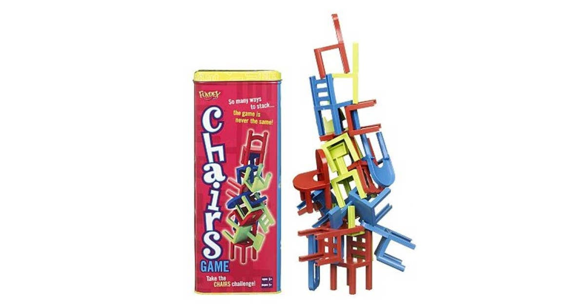 Chairs Stacking Game in a Tin - Good Games