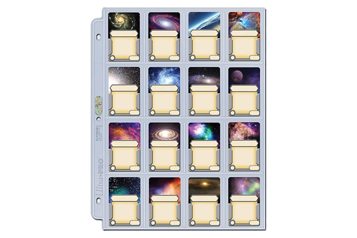 Ultra Pro 16pkt Hologram 3 Hole Page - Good Games