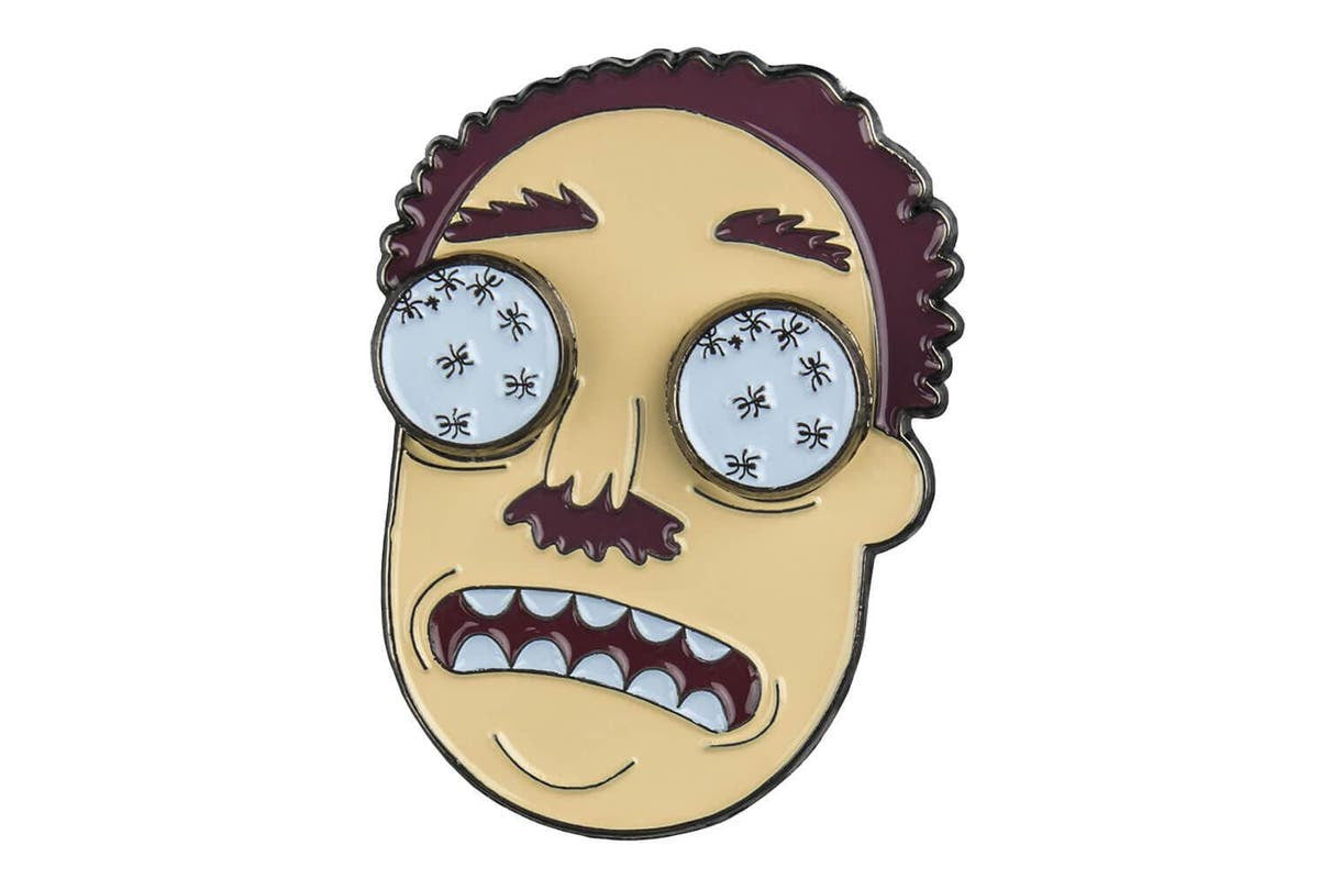Rick &amp; Morty - Ants Johnson Spinning Enamel Pin