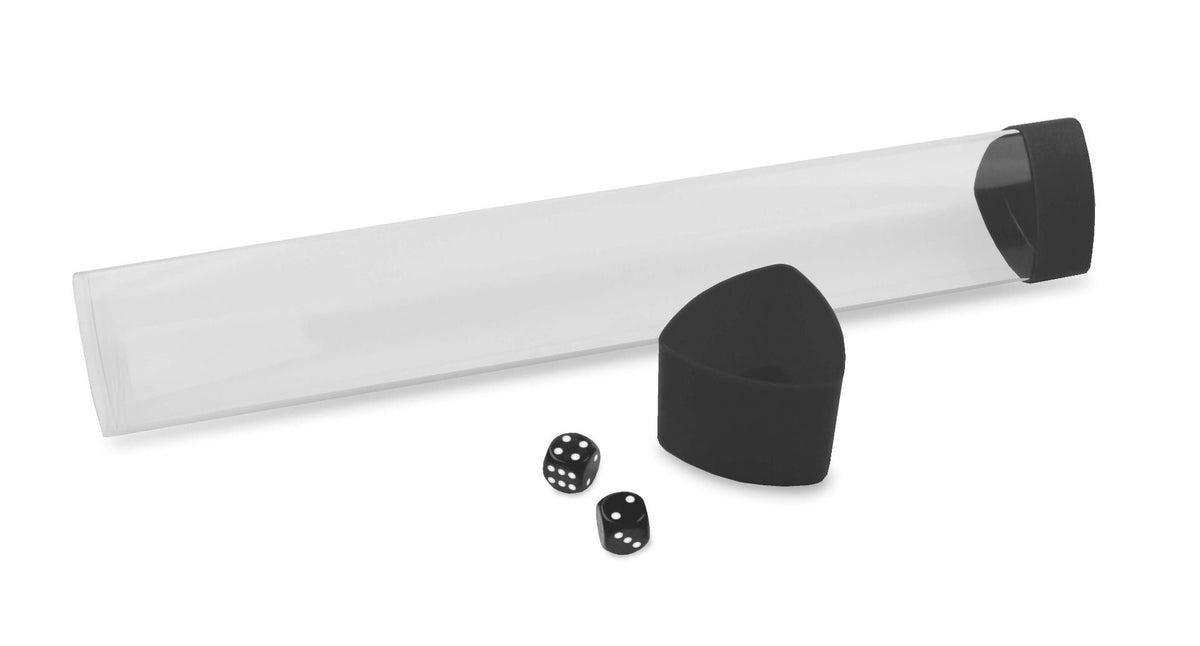 BCW Black Playmat Tube With Black Caps/Dice - Good Games