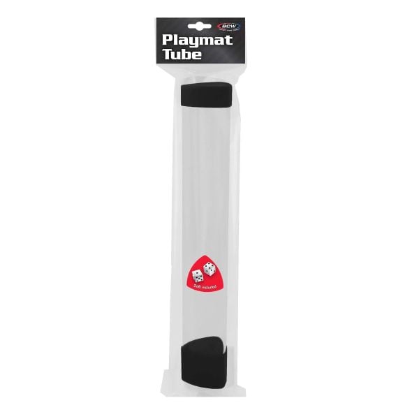 BCW Black Playmat Tube With Black Caps/Dice - Good Games