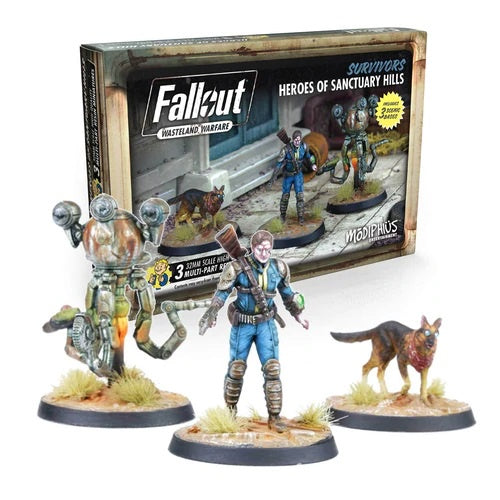 Fallout Wasteland Warfare Survivors Heroes of Sanctuary Hills