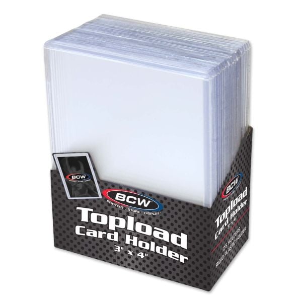 BCW Topload Card Holder Standard (3 x 4) - Good Games
