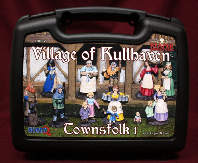 Reaper Bones Usa - The Village Of Kullhaven - Townsfolk I - Metal - Good Games