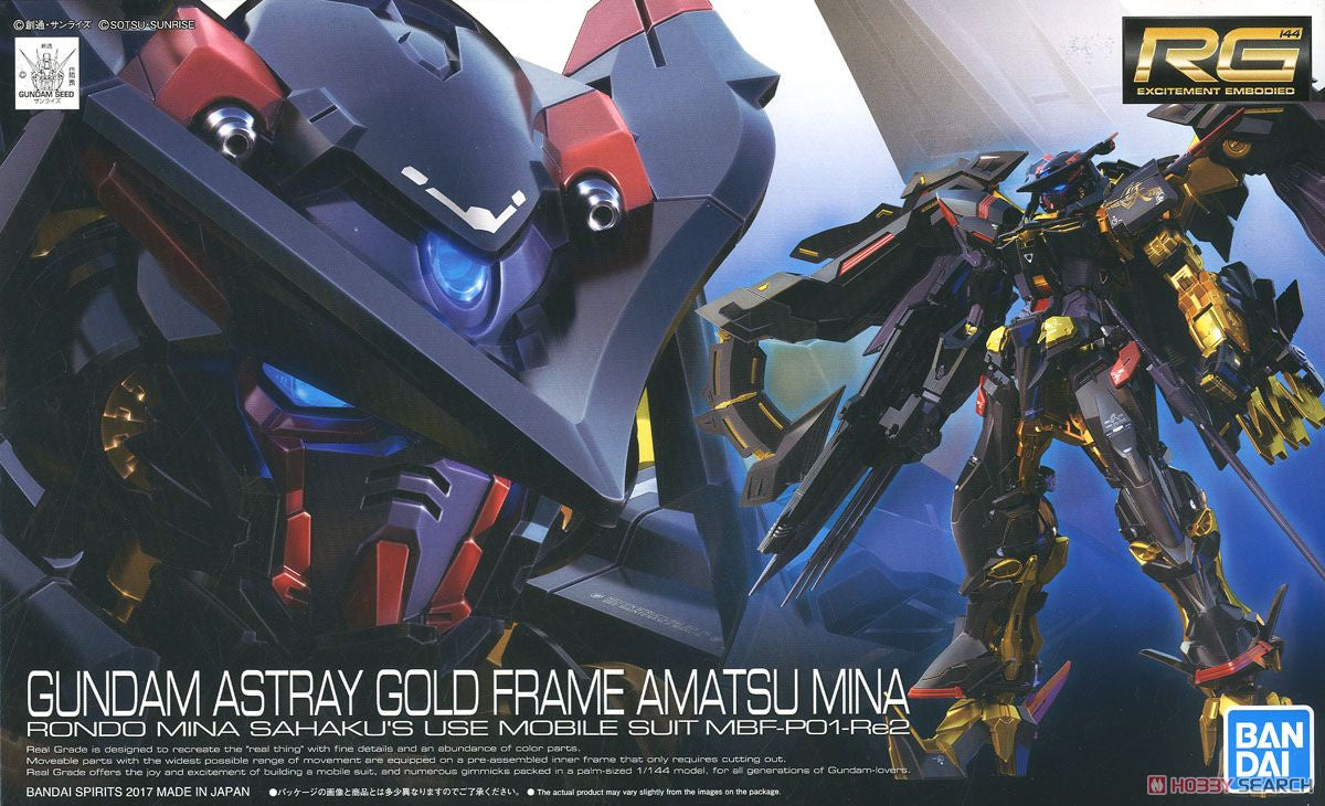 Bandai RG 1/144 Gundam Astray Goldframe Amatsu Mina - Good Games