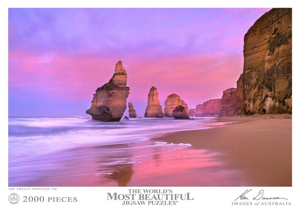Worlds Most Beautiful Ken Duncan - The Twelve Apostles 2000 Piece Jigsaw