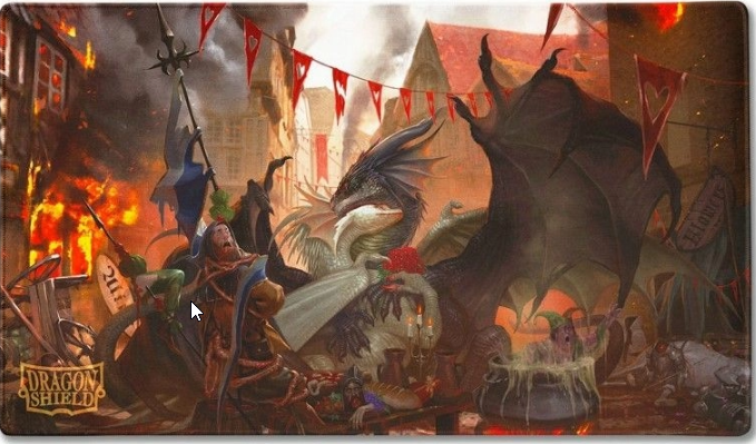 Dragon Shield - Playmat - Valentine Dragons 2021 - Good Games