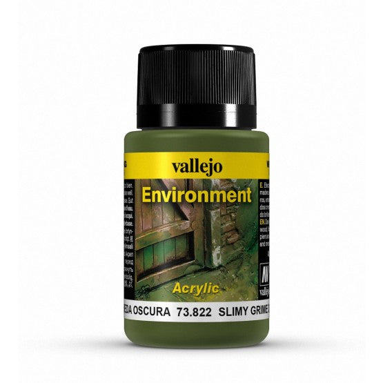 Vallejo Weathering Effects Slimy Grime Dark 40 Ml - Good Games