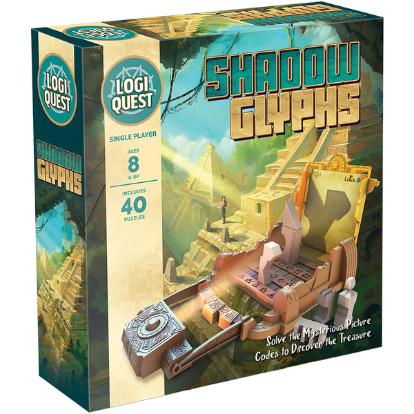 Logiquest Shadow Glyphs Logic Puzzle - Good Games