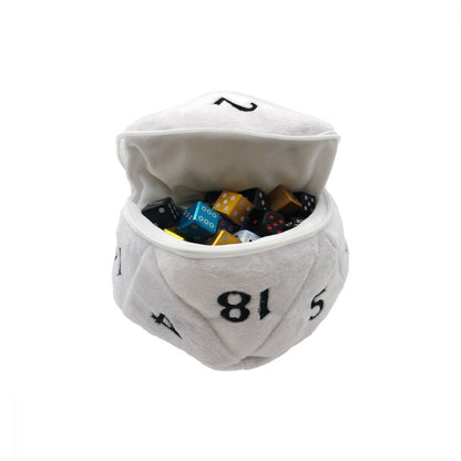 Dungeons & Dragons D20 Plush Dice Bag - Good Games