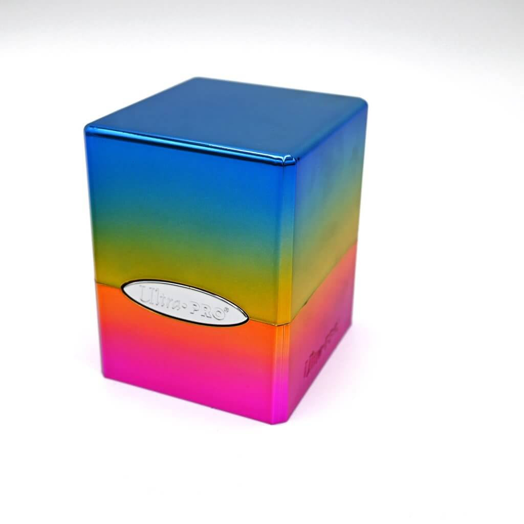 Ultra Pro - Deck Box Satin Cube - Rainbow