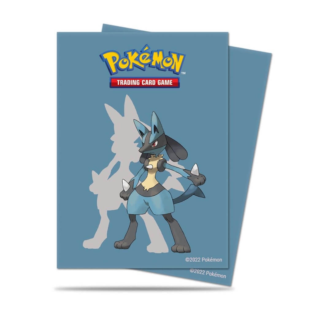 Pokemon - Deck Protector Sleeves - Lucario - Good Games