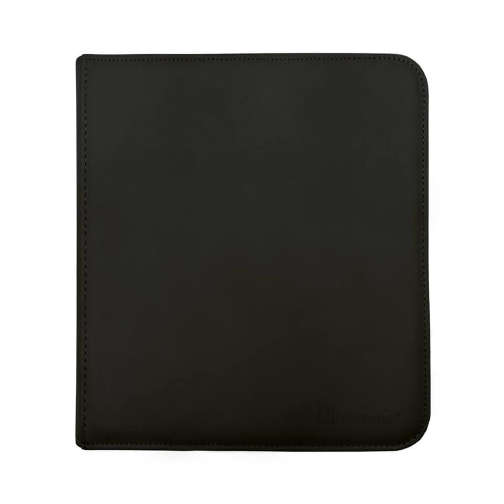 Binder - 12 Pocket Zippered Pro Binder - Black