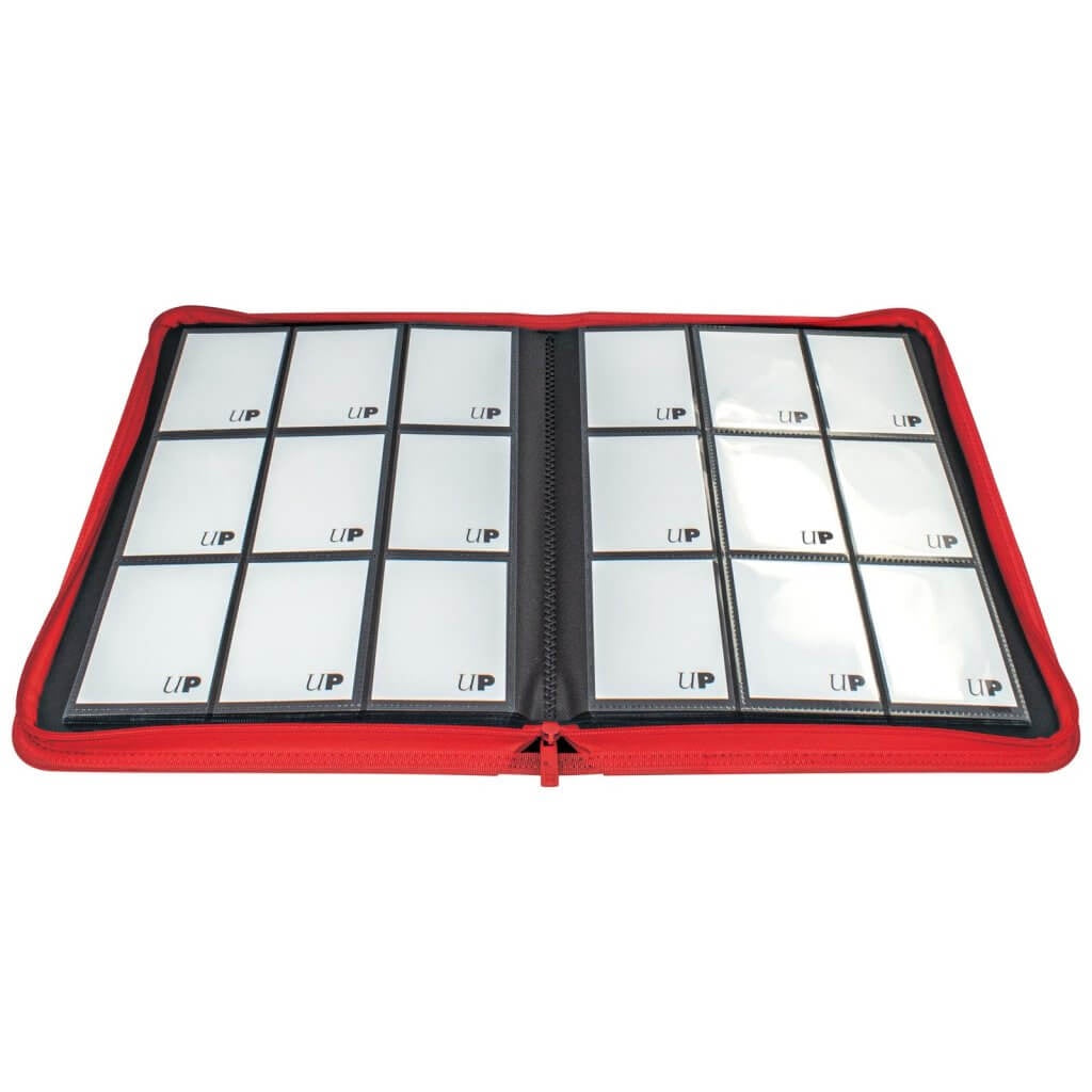 Ultra Pro Binder - Vivid 9 Pocket Zippered Pro Binder - Good Games
