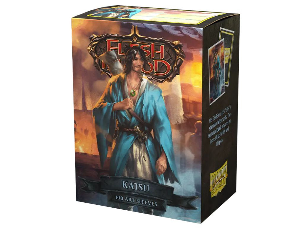 Dragon Shield - Matte Art - Flesh and Blood Katsu Sleeves Standard Size (100) - Good Games