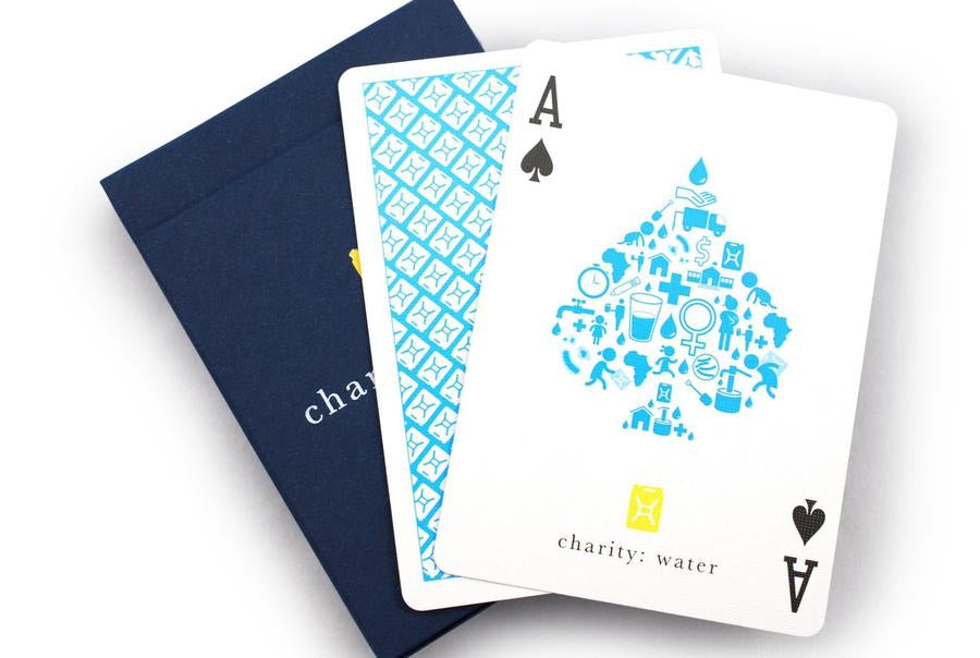 Theory 11 Charity Water Playing Cards - Good Games