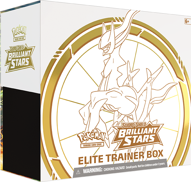 Pokemon TCG - Sword &amp; Shield - Brilliant Stars Elite Trainer Box