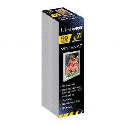 Ultra Pro - Mini Snap UV Card Holder (2.5x3.5) - Good Games