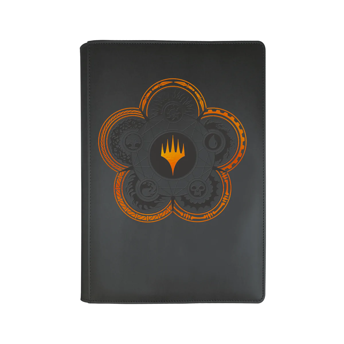 ULTRA PRO Magic: The Gathering - PRO Binder - 9pkt - Zippered Mana 7 Color Wheel - Good Games