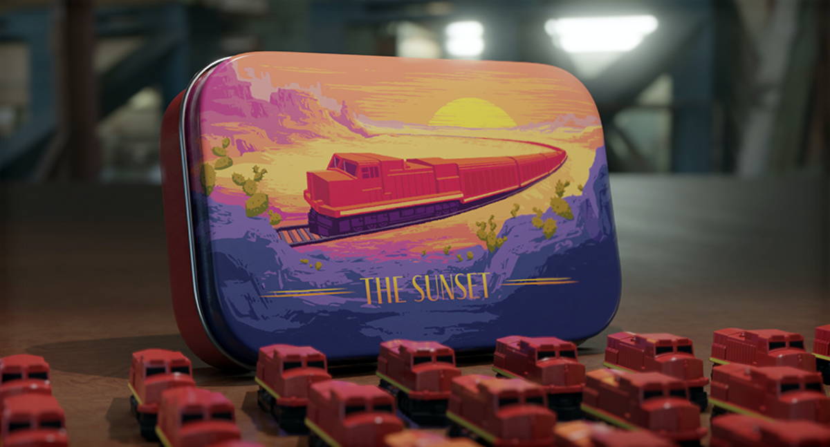 Deluxe Board Game Train Sets