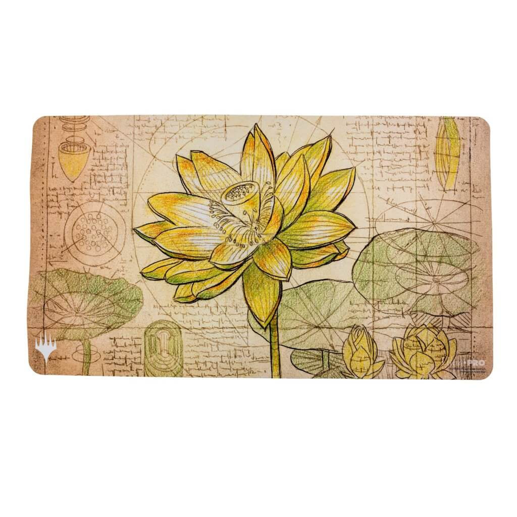 Brothers War Schematic Gilded Lotus Art - Playmat - Good Games
