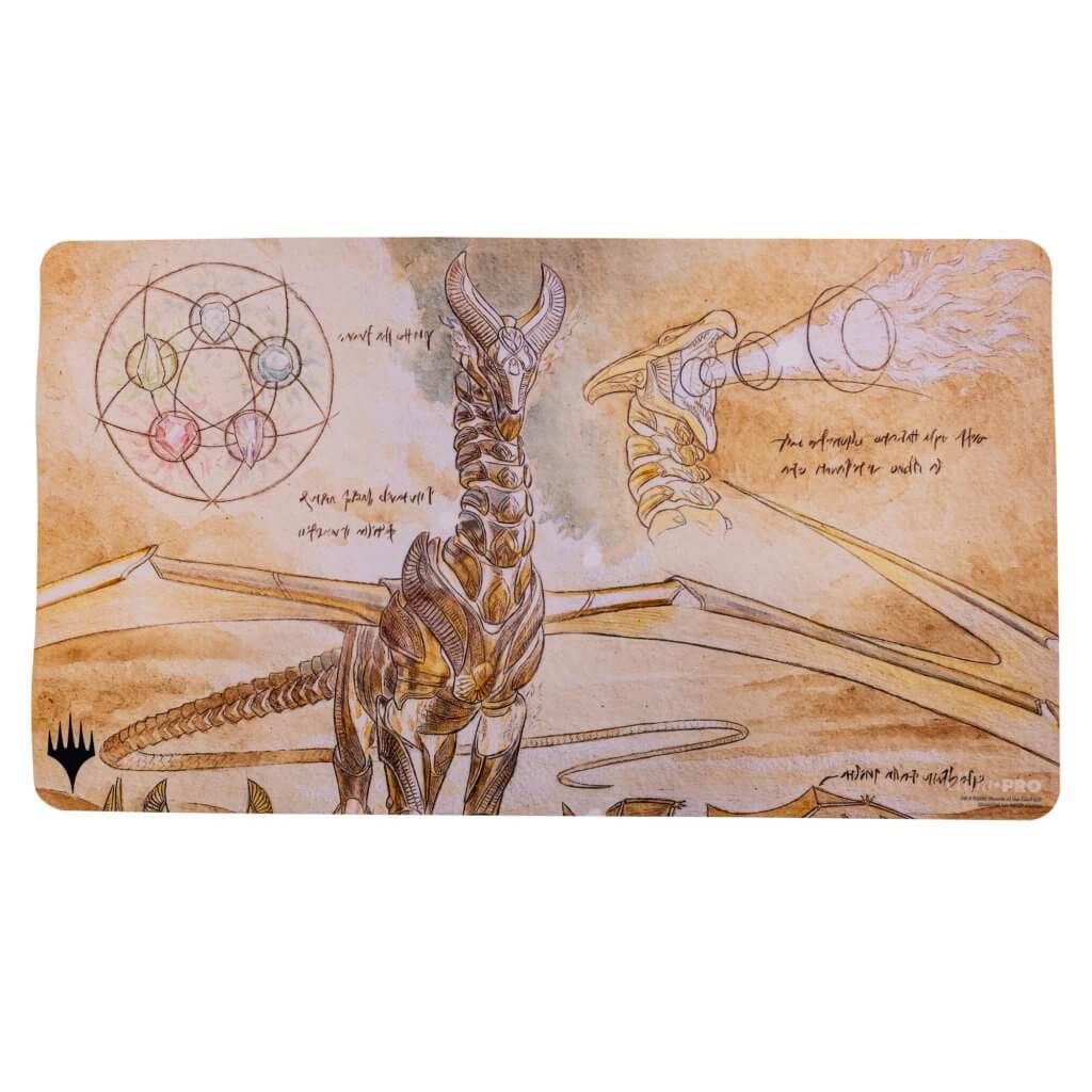 Brothers War Schematic Ramos Dragon Engine Art - Playmat - Good Games