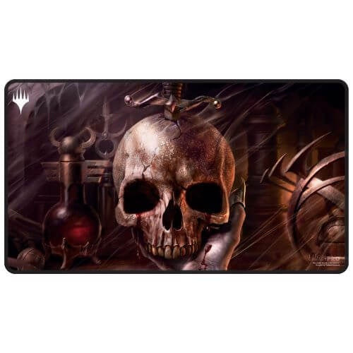 Magic: The Gathering - Dominaria Remastered Black Stitched Playmat V4 - Good Games