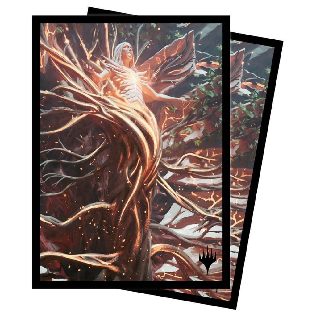 Magic The Gathering 100ct Deck Protector Sleeves March of the Machine Wrenn and Realmbreaker - Good Games