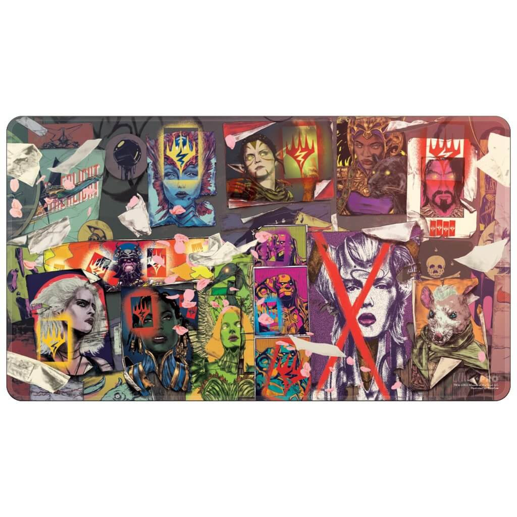 Magic The Gathering PLAYMAT March of the Machine Holofoil Playmat - Good Games