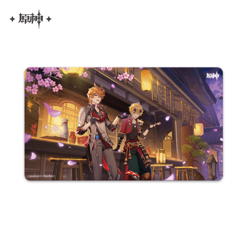 Genshin Impact - Theme Playmat - Into the Perilous Labyrinth of Fog