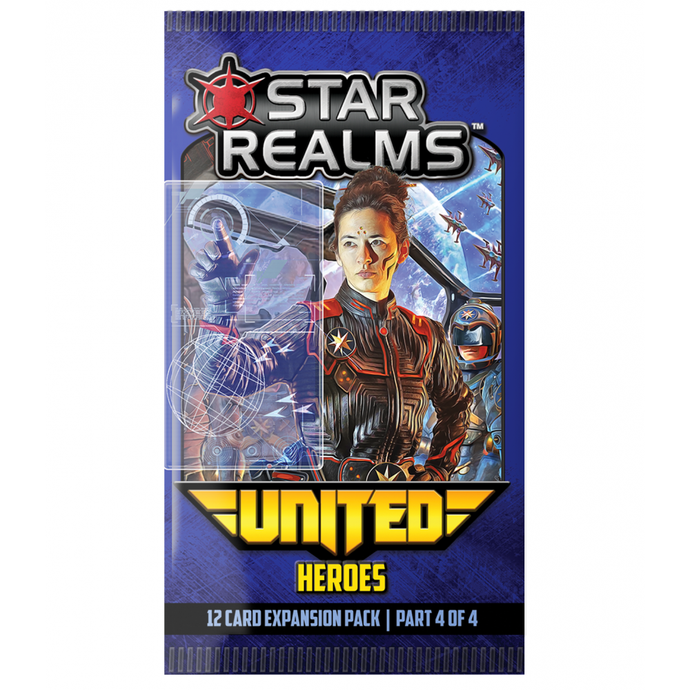 Star Realms United Heroes Expansion 4 Booster