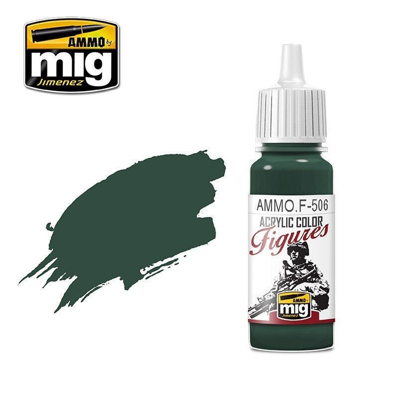 Ammo by MIG Figures Paints Medium Russian Green 17ml - Good Games