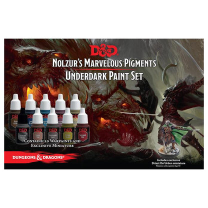 Dungeons & Dragons - Nolzurs Marvelous Pigments Underdark Paint Set - Good Games