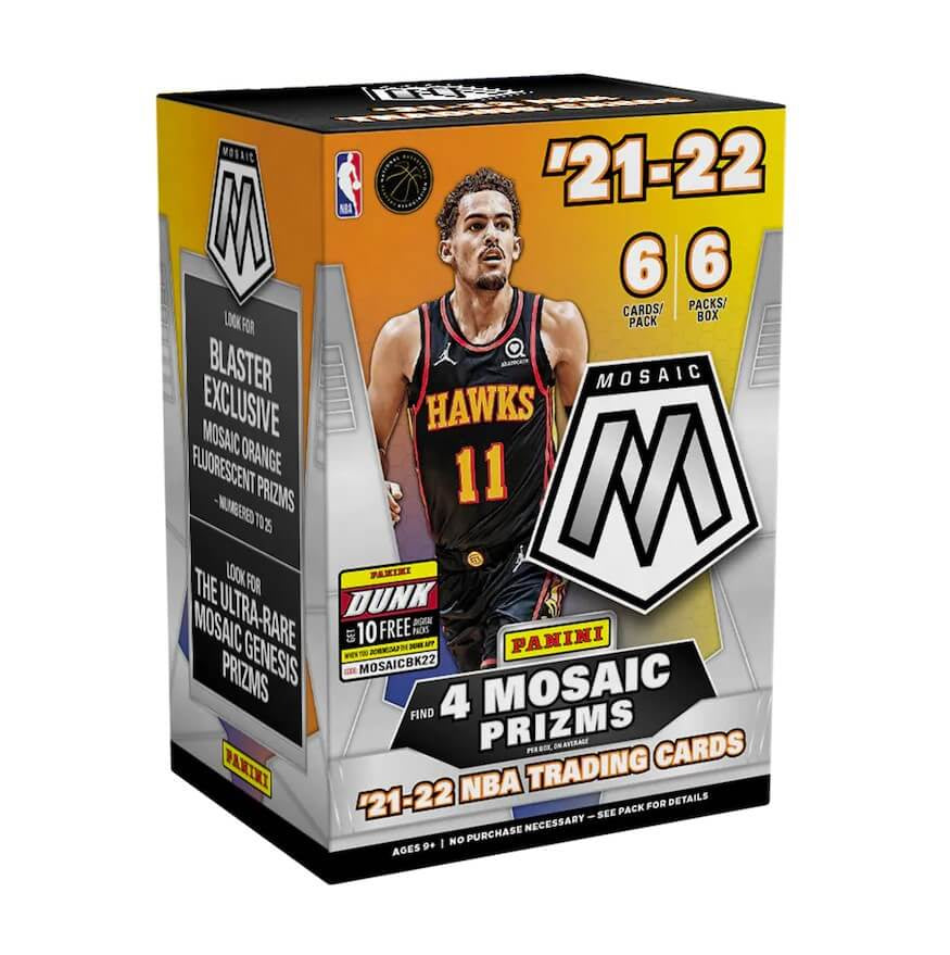 Panini 2021-22 Mosaic Basketball Blaster Box - Good Games