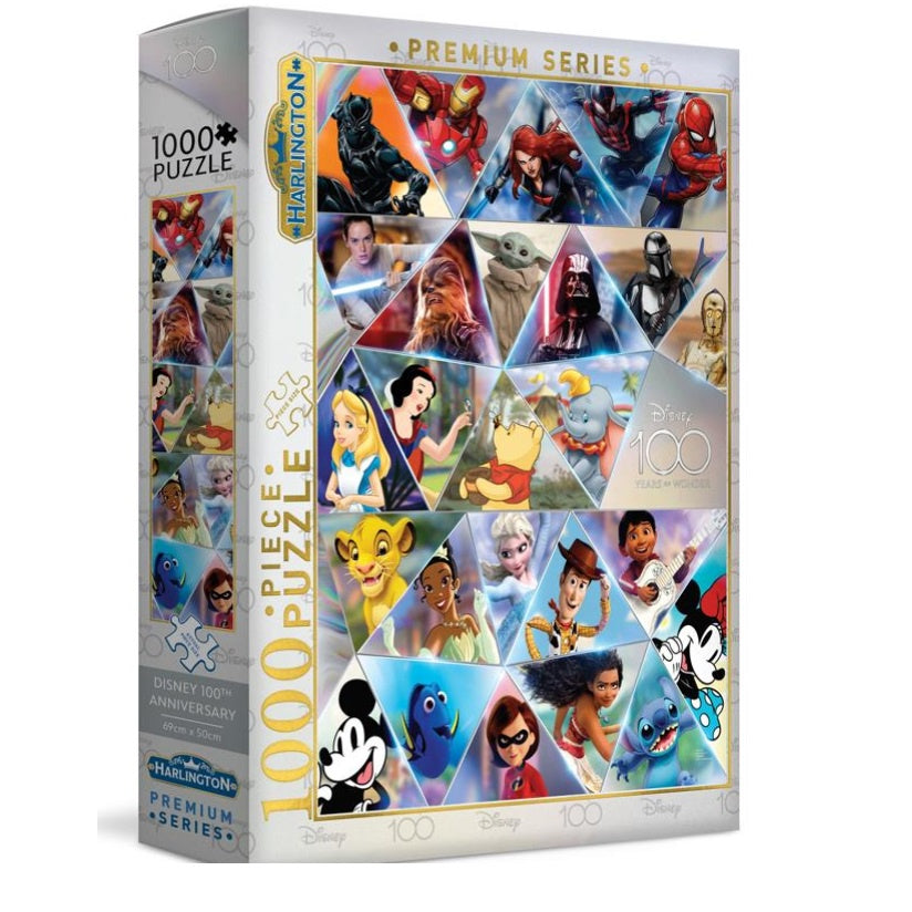 Harlington - Disney 100 1000 Piece Jigsaw - Good Games