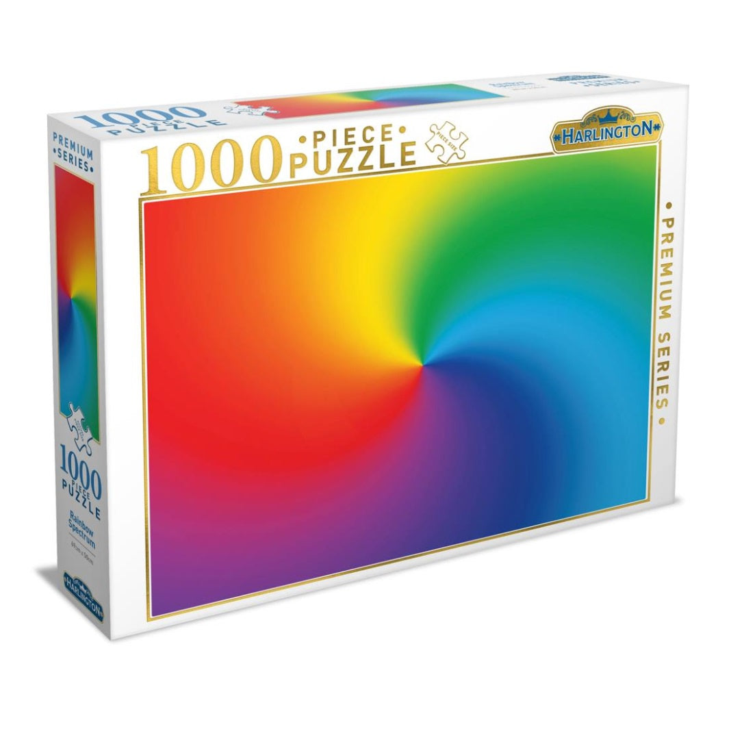 Harlington - Rainbow Spectrum Refresh 1000 Piece Jigsaw - Good Games