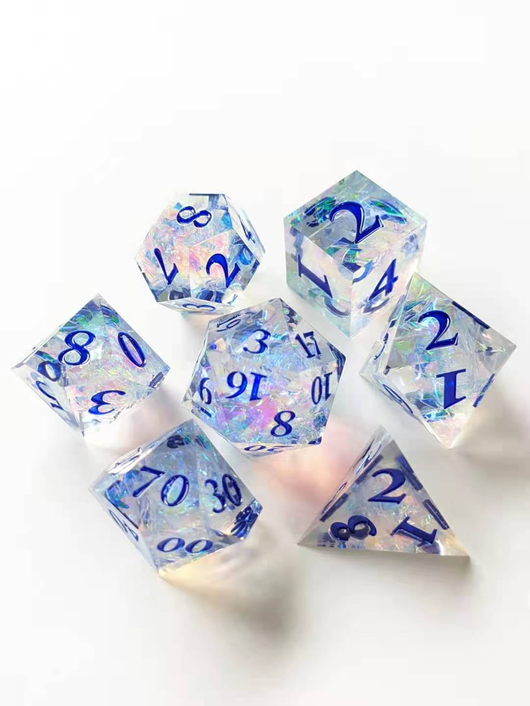 Dice Hoard - Aurora (Resin) Set 14