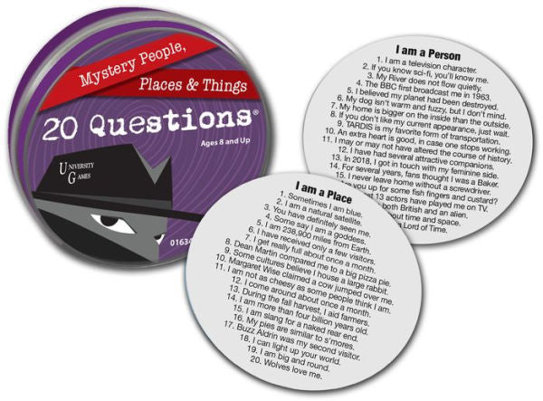Mystery Tins 20 Questions