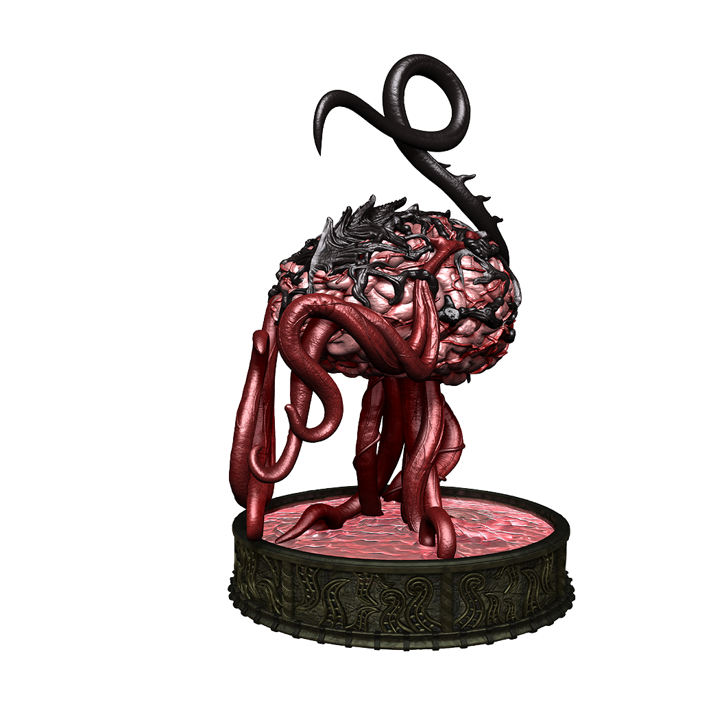 Dungeons &amp; Dragons - Icons of the Realms Volo &amp; Mordekainens Foes Premium Set Elder Brain &amp; Stalagmites