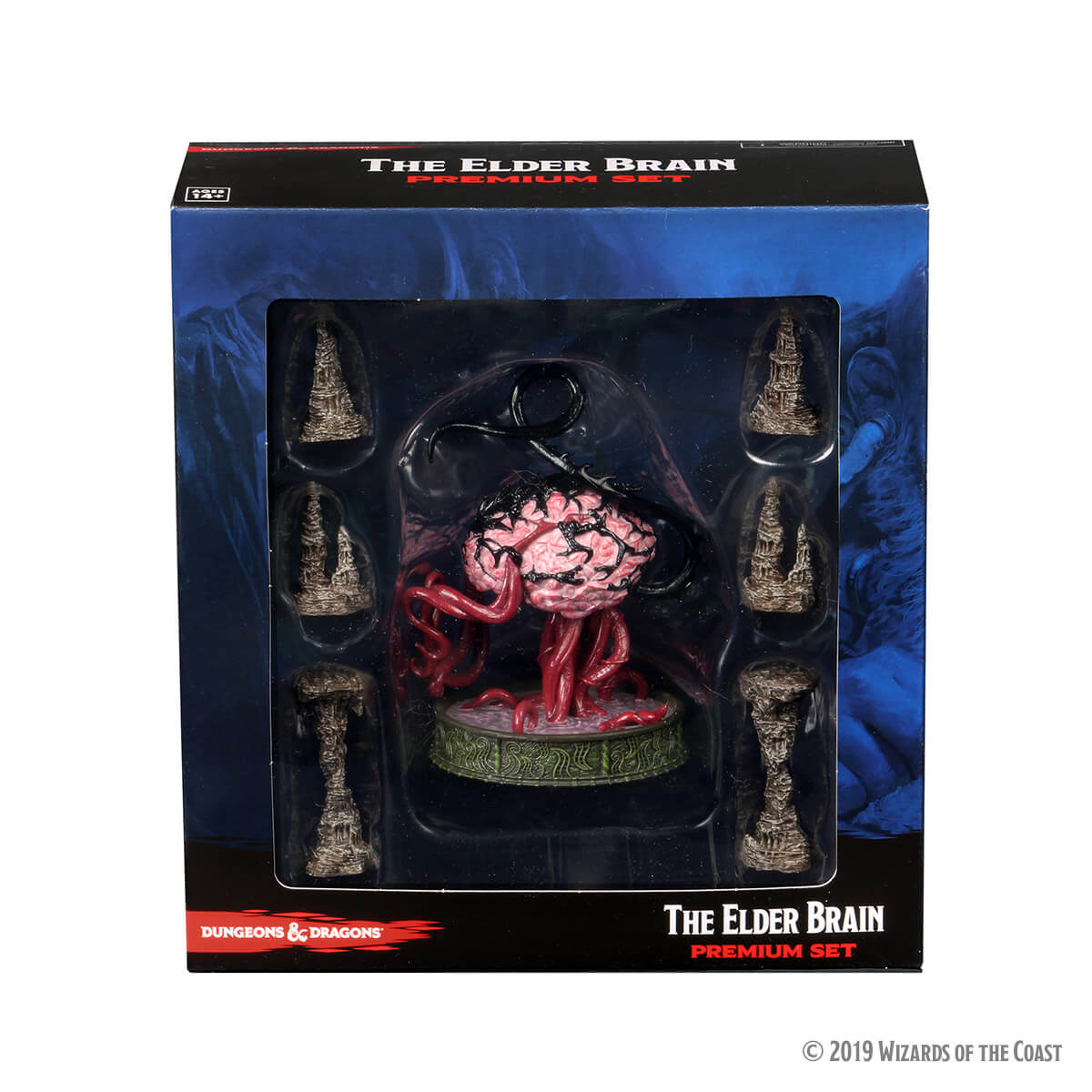 Dungeons &amp; Dragons - Icons of the Realms Volo &amp; Mordekainens Foes Premium Set Elder Brain &amp; Stalagmites