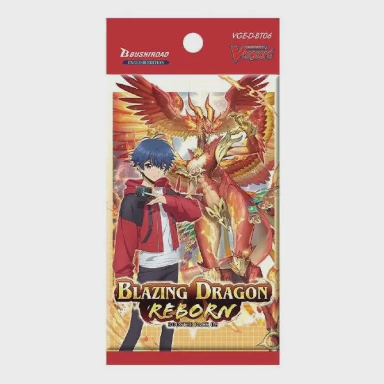 Vanguard - OverDress: Blazing Dragon Reborn D-BT06 Booster Pack