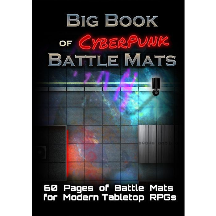 Big Book of CyberPunk Battle Matts - Good Games