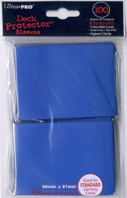 Sleeves Solid 100 Bag Blue - Good Games