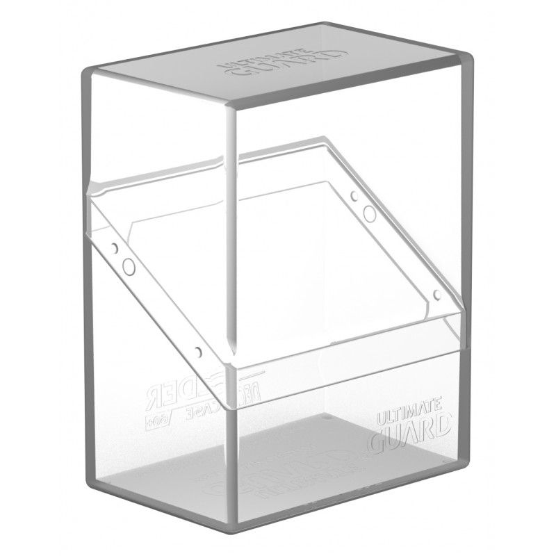 Ultimate Guard - Boulder Deck Case 60+ Standard Size Transparent - Good Games