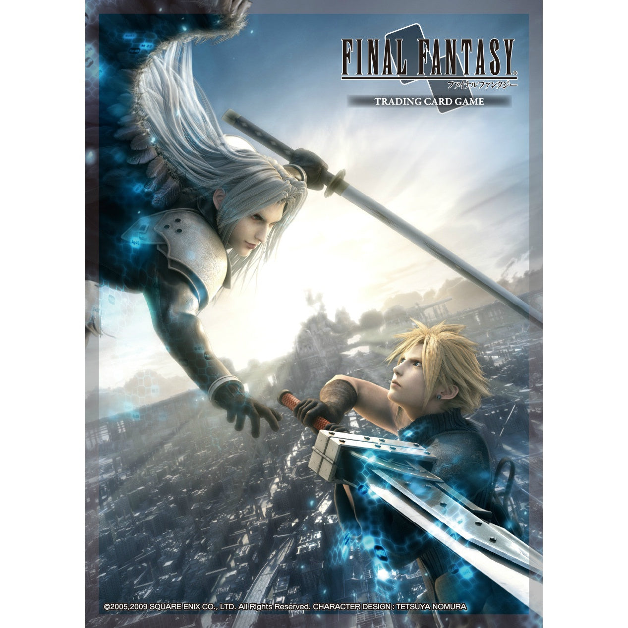 Final Fantasy TCG FFVII Advent Children Cloud/Sephiroth Sleeves - Good Games
