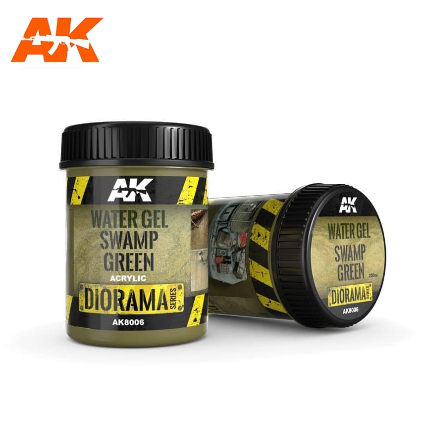 AK Interactive Dioramas - Water Gel Swamp Green Effects 250ml - Good Games